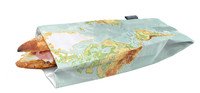 Lunchzak snack en stokbrood de wereld - 30x11cm - Laatste stuk