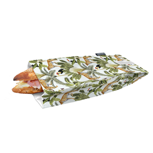 Sac à lunch snack et baguette jungle - 30x11cm