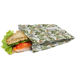 Sac à lunch sandwich jungle - 19x14cm