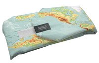 Lunchzak/-mat de wereld - 65x30cm