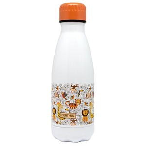 Drinkfles vacuüm 350ml leeuwen (warm en koud)