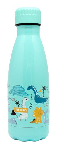 Drinkfles vacuüm 350ml dinosaurus (warm en koud)