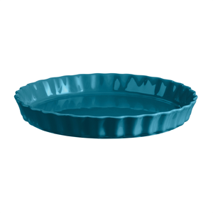 Plat à tarte rd can. Calanque Ø31cm - 1.30l - Dernière pcs