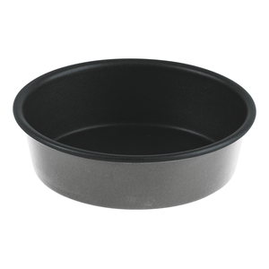 Manqué Obsidian rond uni bordé antiadhérent Ø20/17,5cm h4,5cm