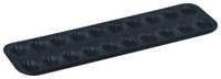 Madeleinesplaat 20st Obsidian 39,5x12,5x1,3cm