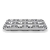 Mini-Tulbandvorm bakplaat silver-top 12-dlg.