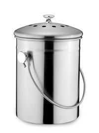 Bioafvalbak 3 liter 20xH19cm inox