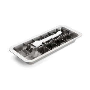 Ijsblokjesschaal inox 28.5x12x4,5cm