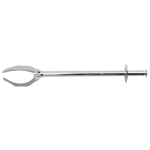 Pince à glaçon chromée