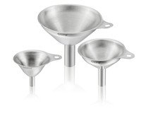 Entonnoir inox Versare (4+5+7cm) - mini - set 3pcs (3/6)