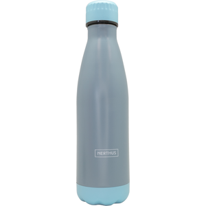 Drinkfles vacuum 500ml 2 tinten grijs (warm en koud)