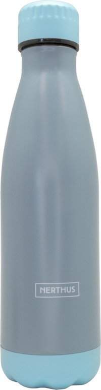 Gourde vacuum 500ml 2 teintes gris (chaud et froid)