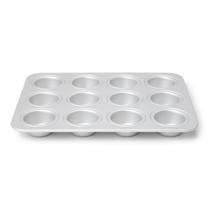 Muffin-bakplaat Professional geanodiseerd aluminium 12-dlg