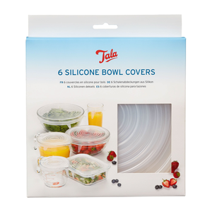 Couvercle de conservation silicone 6pcs.