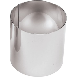 Cercle à dresser inox Ø7cm h9cm - Dernière pcs
