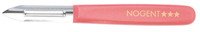 Eplucheur 2 tranchants bois rouge grenat