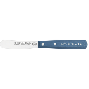 Tartineur 8cm Classic bleu paon - lame lisse