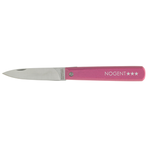 Officemes inklapbaar 8cm roze - effen mes