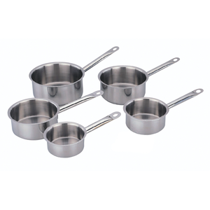 Casserole avec bord verseur Pro, set 5pcs, Ø12cm à 20cm
