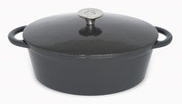 Cocotte ovale fonte émaillée 27cm Cocoon