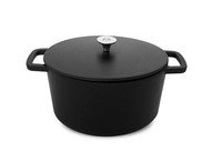 Cocotte rond gietijzer 20cm Black Design