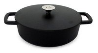Cocotte rond gietijzer 26cm Black Design