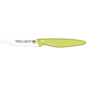 Couteau office lame pointue 9cm Classic Pro Bio vert anis