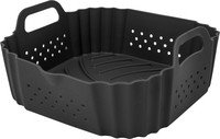 Panier en silicone avec trous pour Airfryer 20x20xm (A)