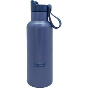 Drinkfles vacuum 500ml marineblauw (warm en koud) - CLICK! & DRINK