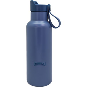 Gourde vacuum 500ml bleu marine (chaud et froid) - CLICK! & DRINK