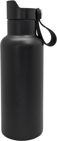Drinkfles vacuum 500ml zwart (warm en koud) - CLICK! & DRINK