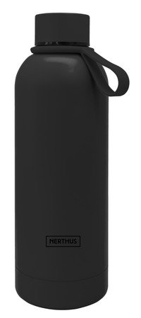Gourde vacuum 500ml noire (chaud et froid) - URBAN