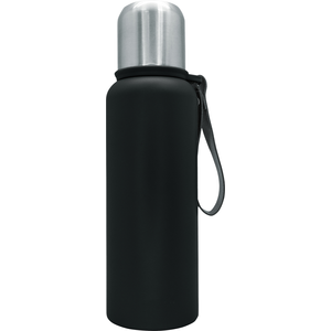 Isoleerfles inox zwart 750ml