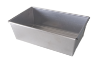 Broodvorm alusteel 25x15x08cm (800gr à 1kg)