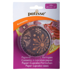 Moules à cake papier Stars 100pcs.