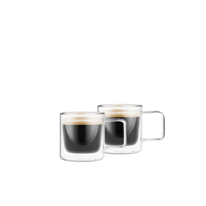 Tasse à double paroi modern S 80ml - set 2pcs.