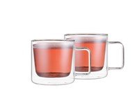 Tasse à double paroi modern L 250ml - set 2pcs.