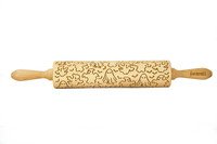 Decoratie-deegrol 43cm Ghost hout