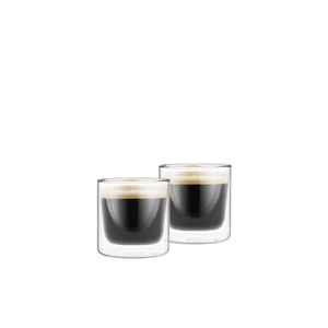 Verre à double paroi 80ml 2pcs