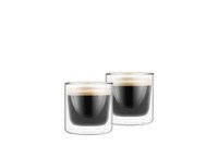 Verre à double paroi 80ml 2pcs