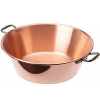 Bassine à confiture cuivre 38cm 9L