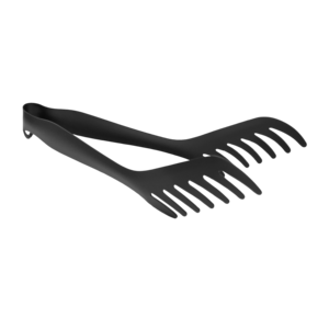 Spaghettitang inox 24cm zwart
