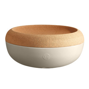 Grande coupe de conservation Argile Ø36cm H15,7cm