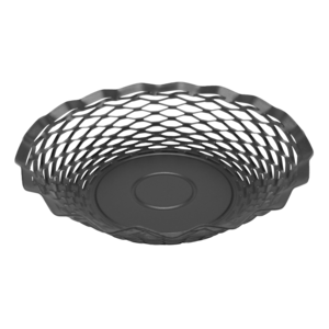 Broodmand 24cm zwart