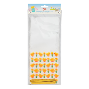 Sachets cellofaan Pâque(12,5x28,5cm) 20pcs