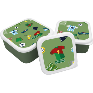 Lunchbox set 3st Voetbal
