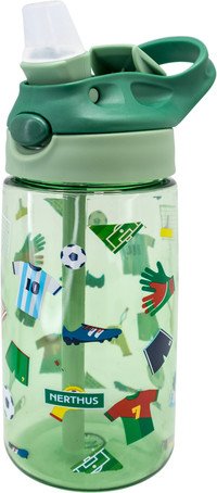 Drinkfles tritan kinderen voetbal 450ml