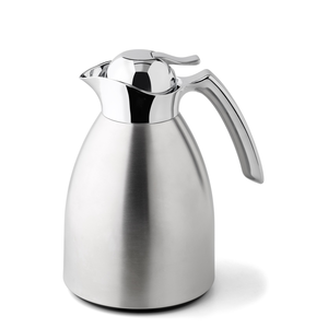 Koffiekan thermos inox/glas 1.5L