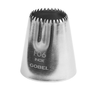 Douille cannelée coeur inox Ø24mm (13)