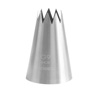 Douille cannelée inox 9 dents Ø19mm (8)